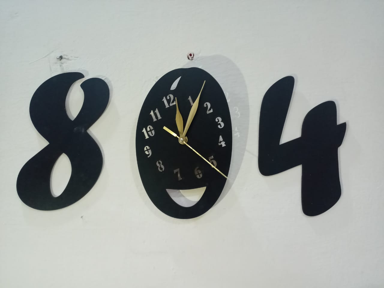 3D Wooden Wall Clock (804) | Modern Home Wall Decor | Ornestya