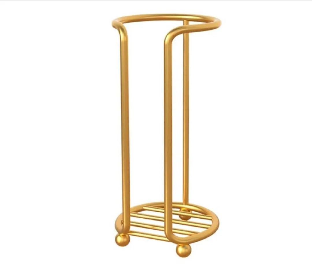 Golden Humanoid Mug Rack for Kitchen & Office | Creative Metal Cup Holder