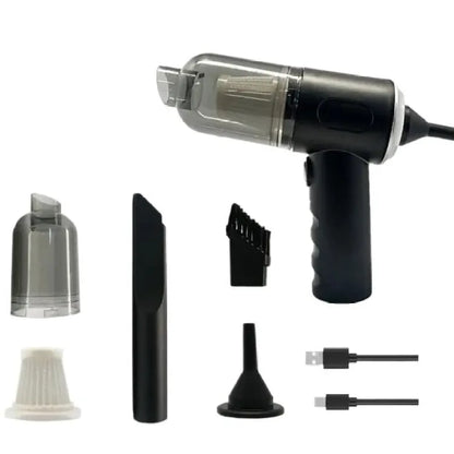 3-in-1 Portable Vacuum Cleaner – Handheld Cordless Vacuum for Car, Home & Office