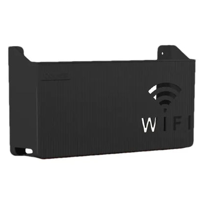 Wall-Mounted Router Storage Box – WiFi Router & Cable Organizer Shelf