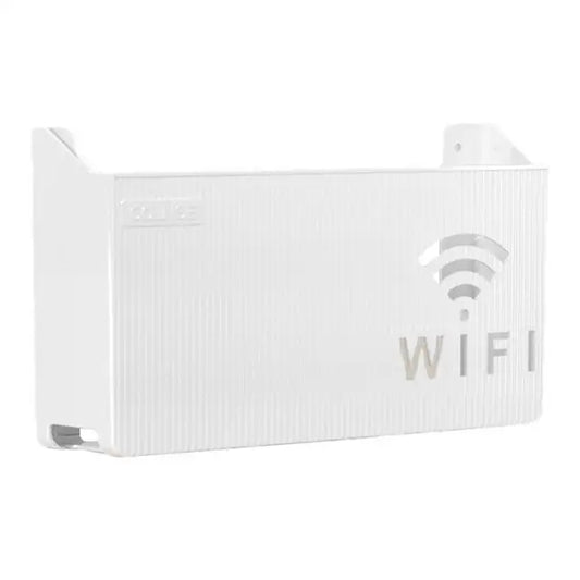 Wall-Mounted Router Storage Box – WiFi Router & Cable Organizer Shelf
