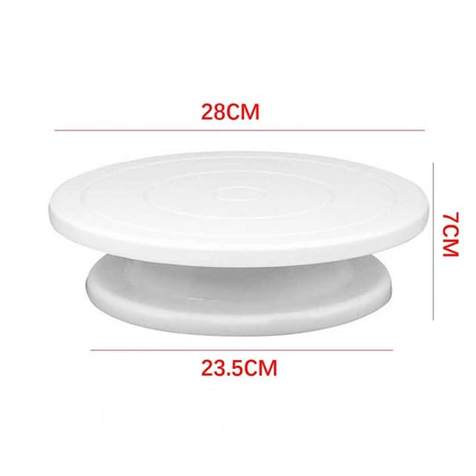28CM Cake Turntable Decorating Stand – Rotating Cake Decorating & Icing Platform