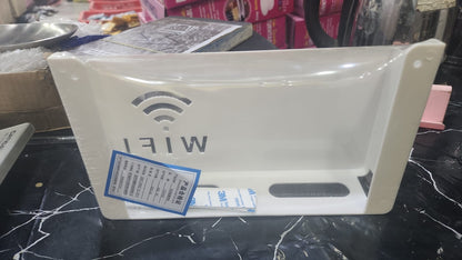 Wall-Mounted Router Storage Box – WiFi Router & Cable Organizer Shelf