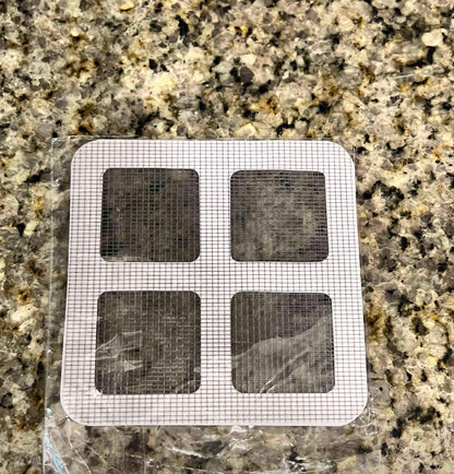 10-Piece Multifunctional Sink Drain Filter Mesh Stickers