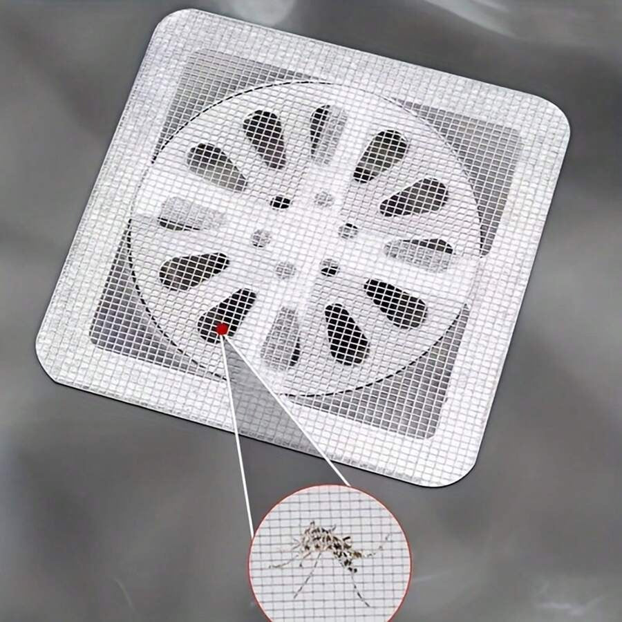10-Piece Multifunctional Sink Drain Filter Mesh Stickers
