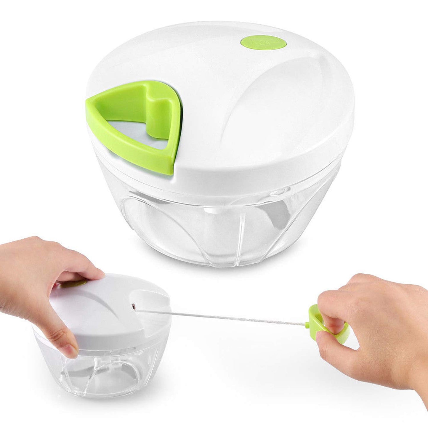 Speedy Chopper Multi-Use Turbo Cutter – Heavy-Duty Manual Vegetable & Fruit Chopper (Random Color)