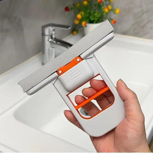Foldable Mini Mop | Portable Self-Squeezing Wet & Dry Cleaner | Ornestya