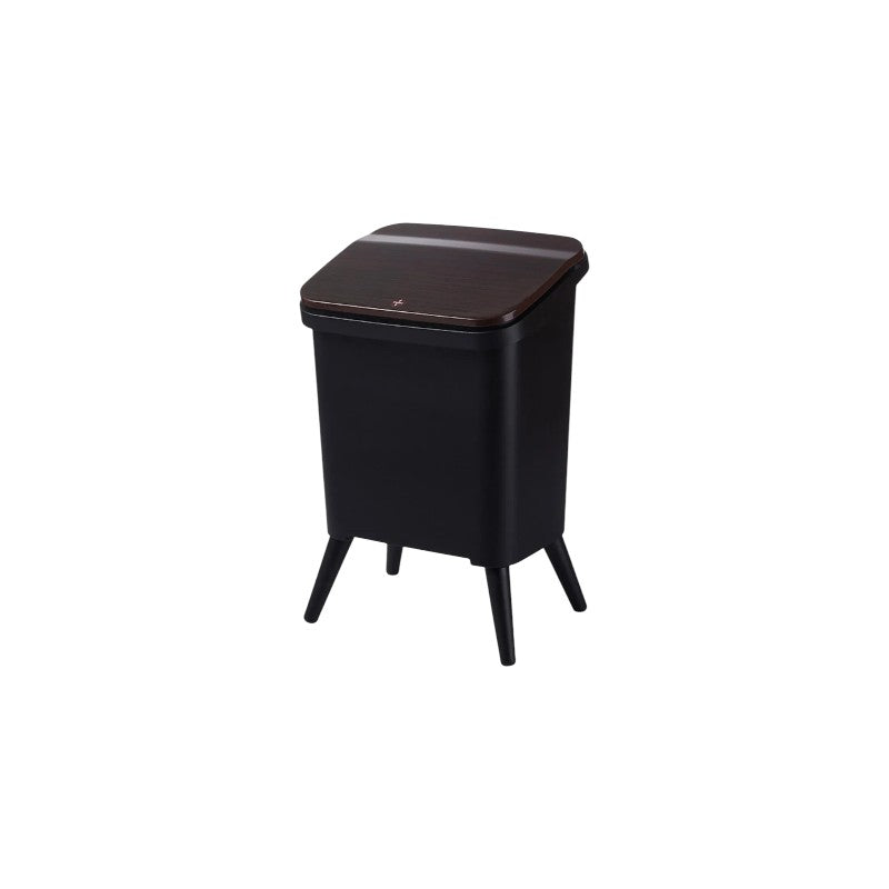 Royal Wooden Trash Bin with Lid – Minimalist Dustbin for Kitchen, Bedroom & Office