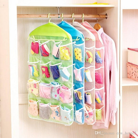 16-Pocket Hanging Storage Organizer for Door & Wall