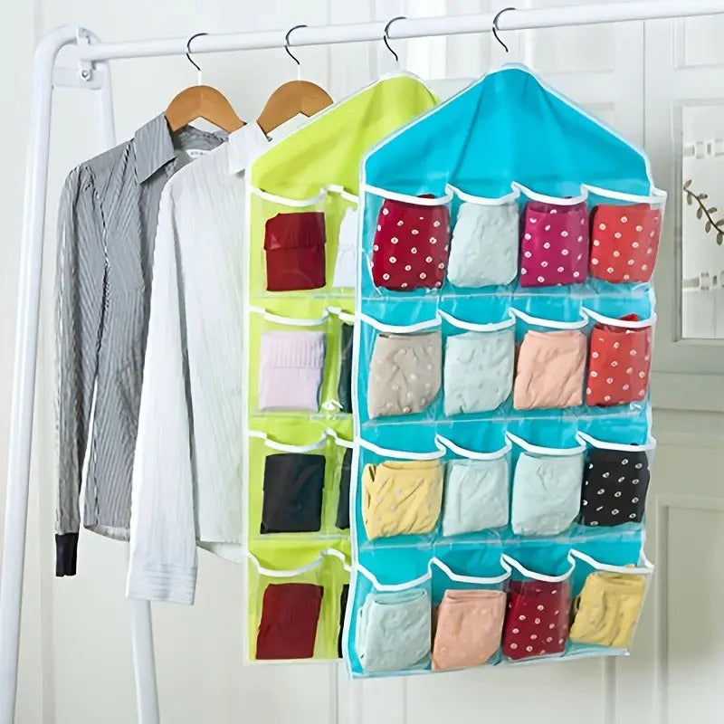 16-Pocket Hanging Storage Organizer for Door & Wall
