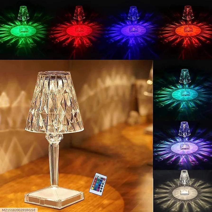 Rechargeable Table Lamp | White ABS LED Portable Desk Lamp Pakistan