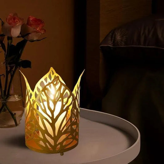 Rechargeable Leaf Lamp for Living Room, Bedroom & Study | Modern LED Decorative Table Lamp