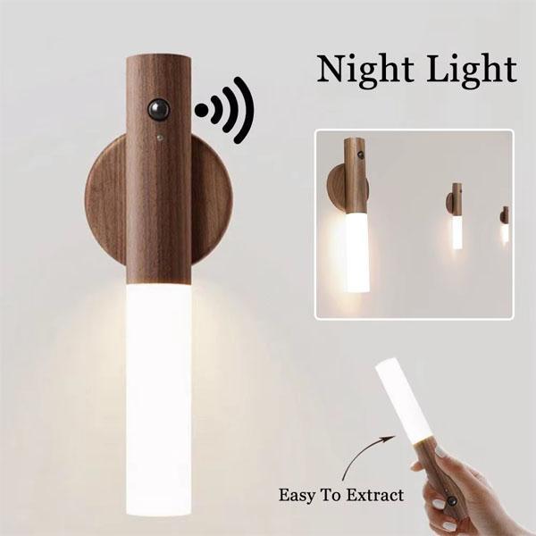 Magnetic Induction Night Light | Motion Sensor LED Wall Lamp for Home