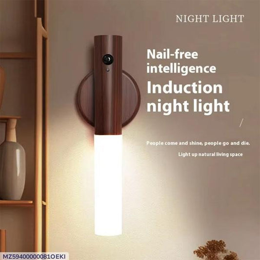 Magnetic Induction Night Light | Motion Sensor LED Wall Lamp for Home